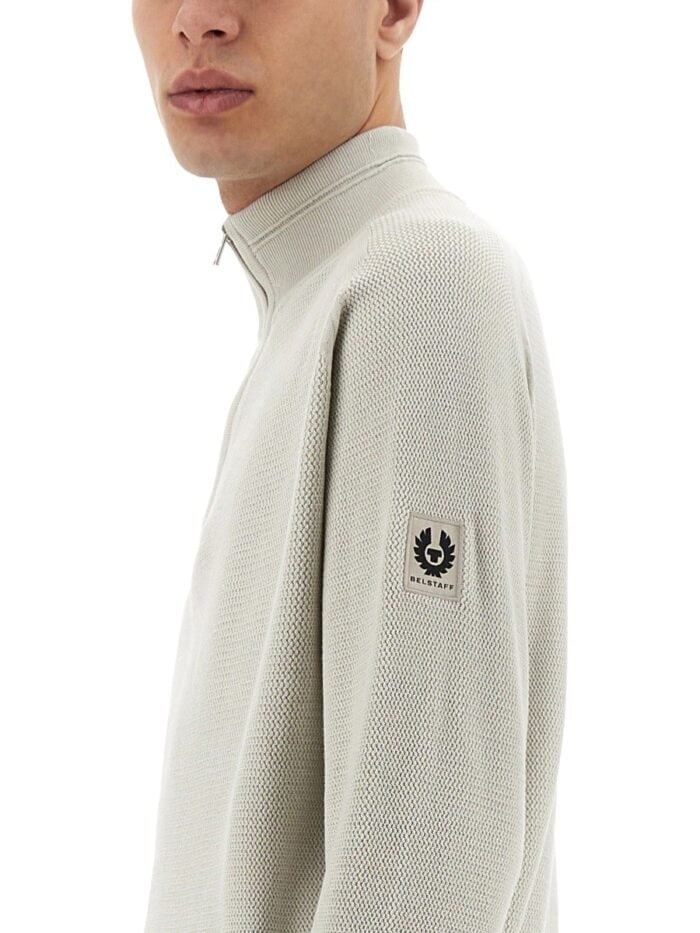 BELSTAFF SHIRT WITH ZIP.