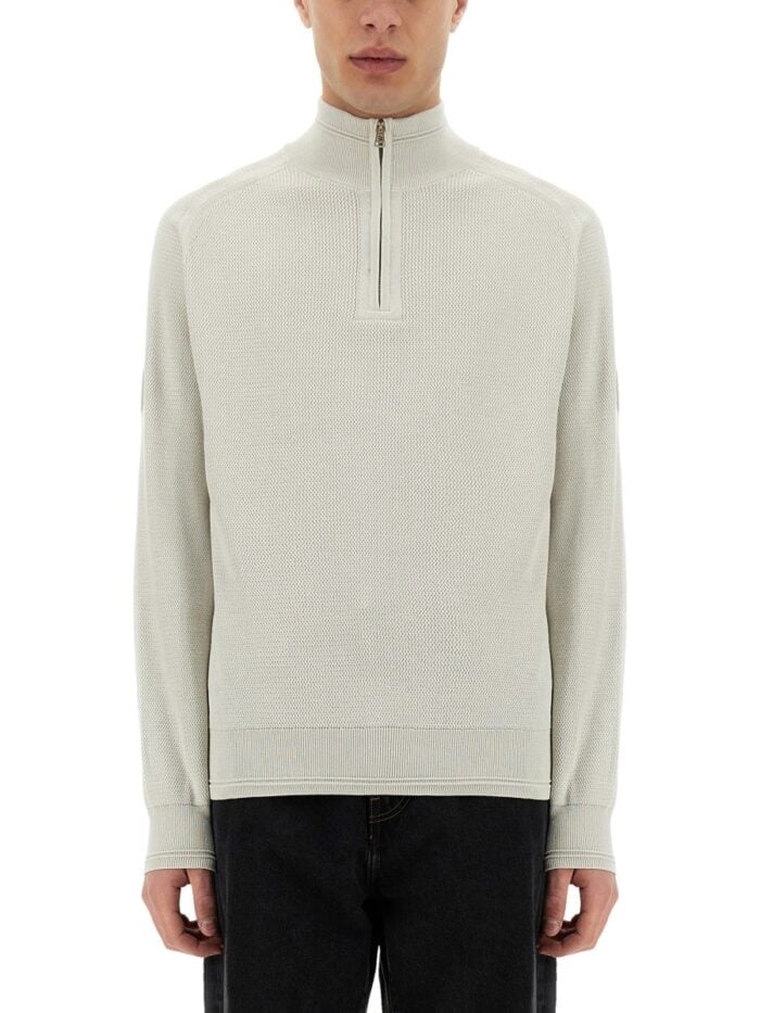 BELSTAFF SHIRT WITH ZIP.