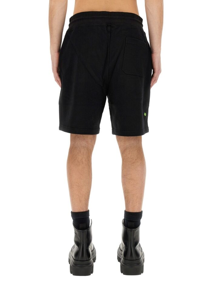 BELSTAFF SHORT CON PATCH LOGO