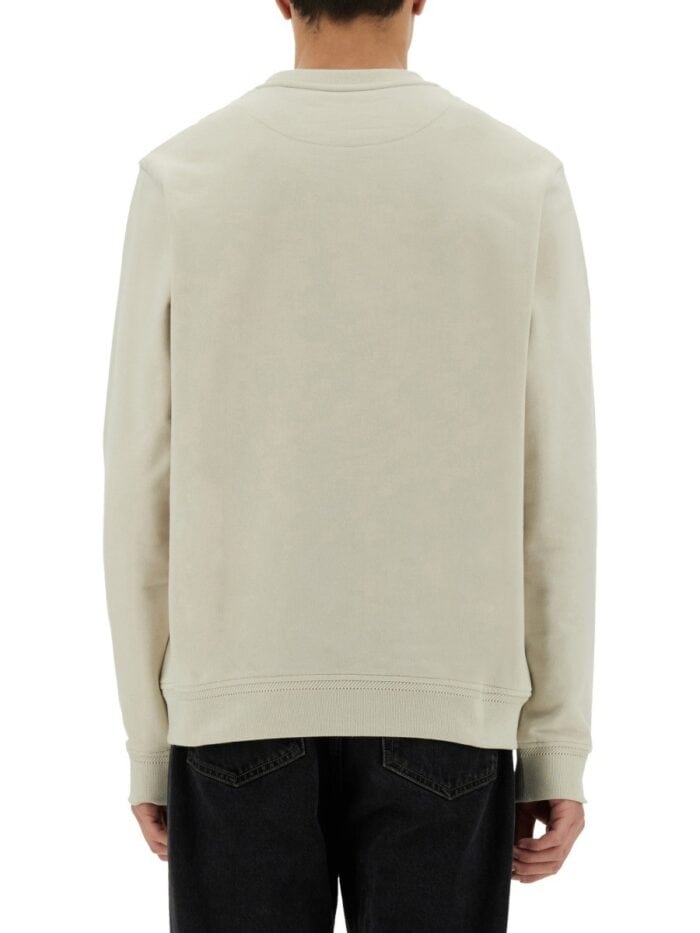 BELSTAFF SWEATSHIRT WITH LOGO PATCH