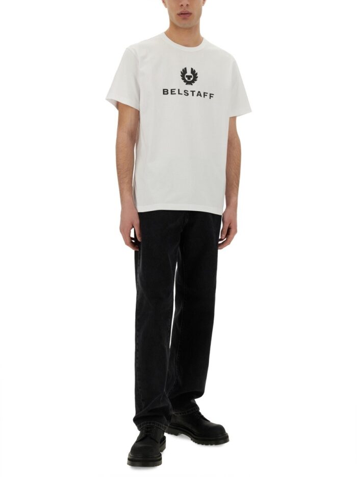 BELSTAFF T-SHIRT WITH LOGO