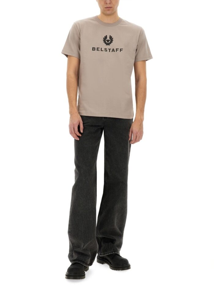 BELSTAFF T-SHIRT WITH LOGO