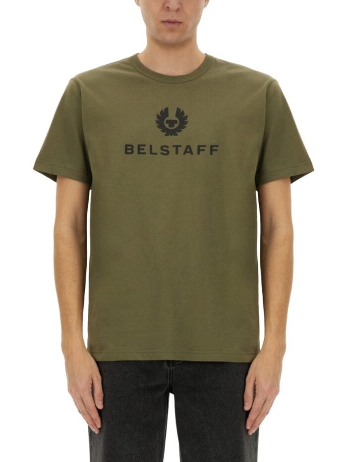 BELSTAFF T-SHIRT WITH LOGO