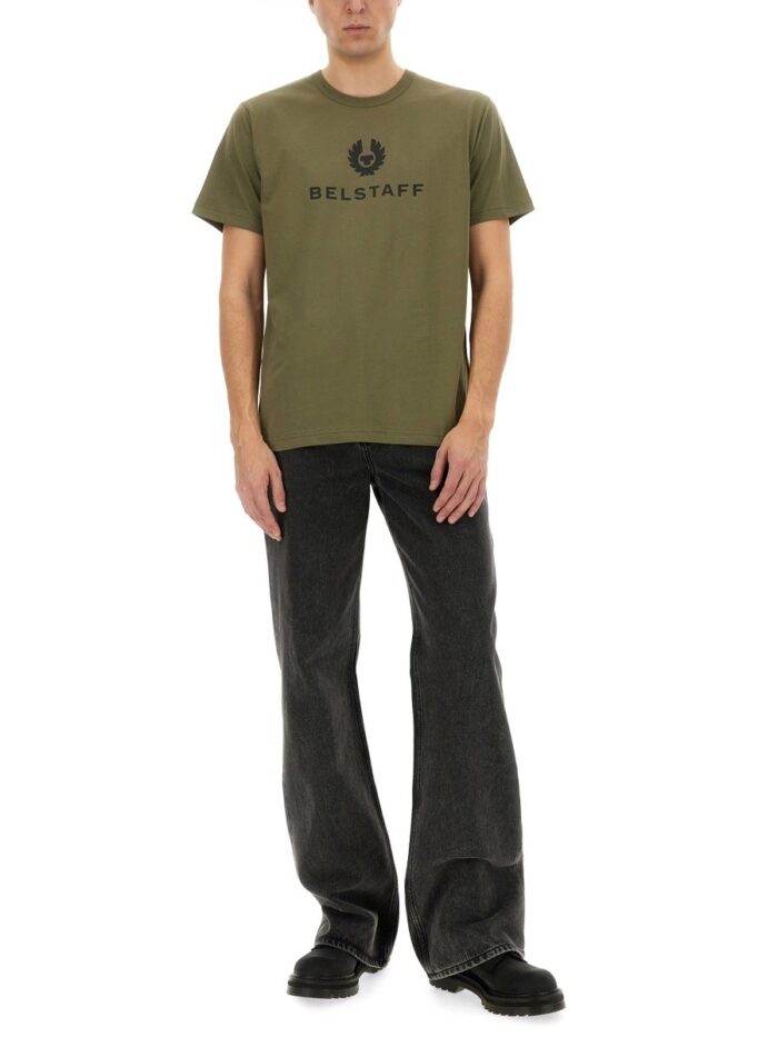 BELSTAFF T-SHIRT WITH LOGO