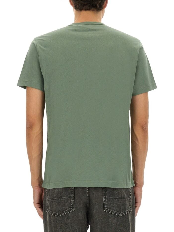 BELSTAFF T-SHIRT WITH LOGO PATCH