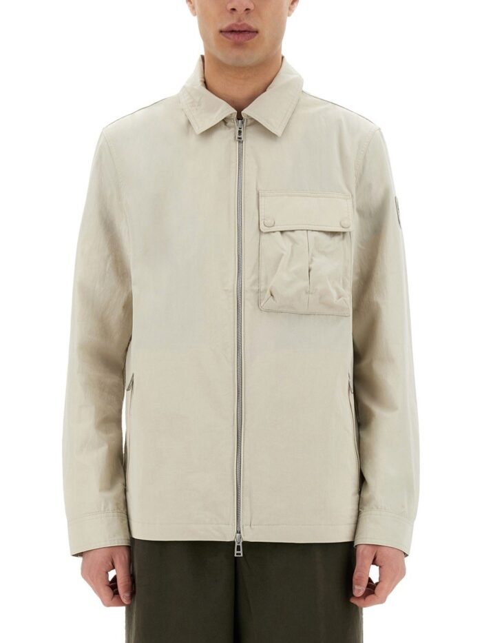 BELSTAFF ZIPPERED SHIRT JACKET