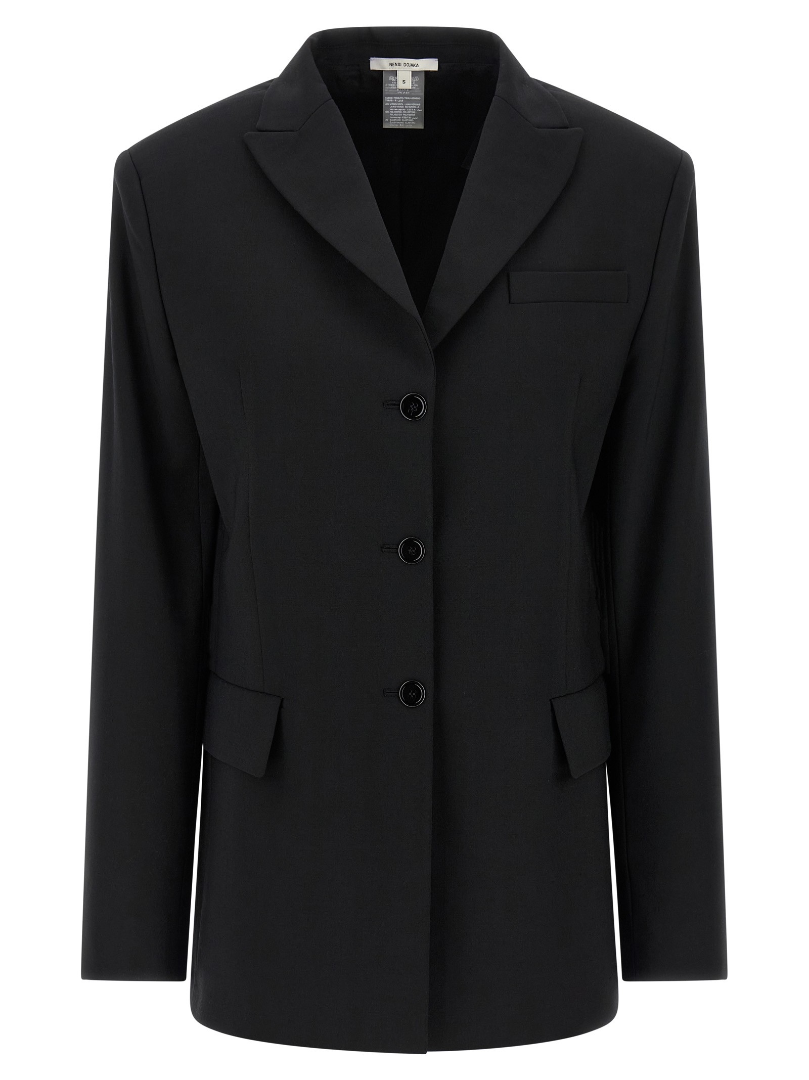 NENSI DOJAKA Belt Blazer