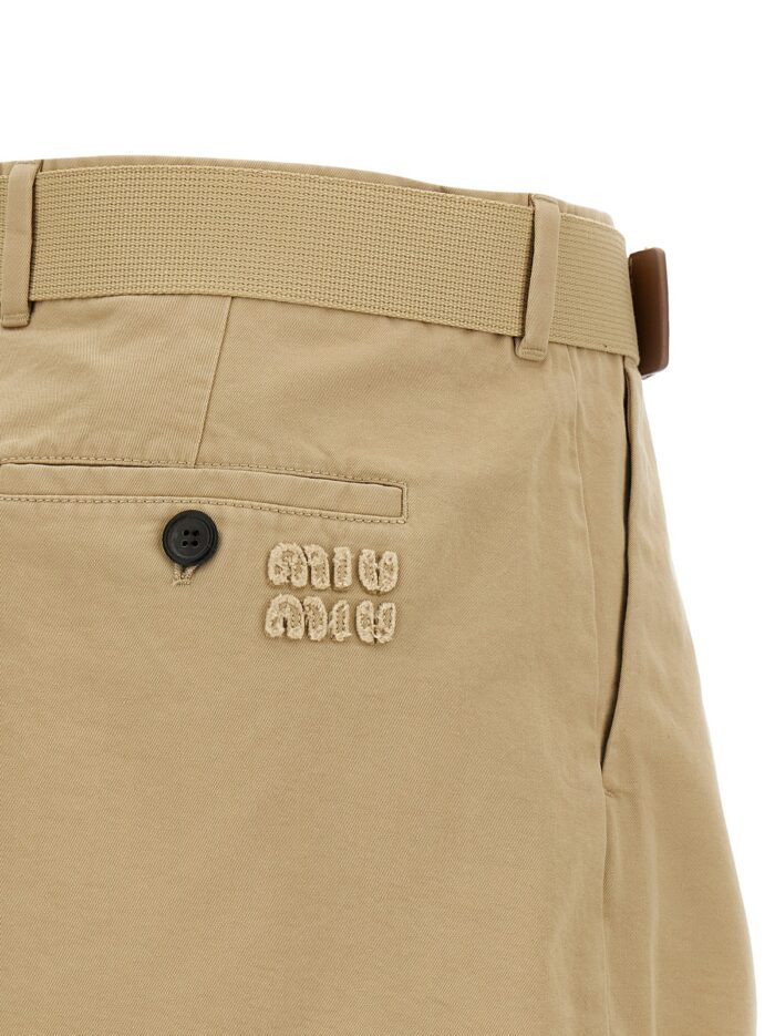 Miu Miu Belt Skirt