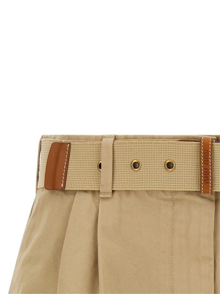 Miu Miu Belt Skirt