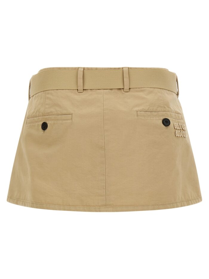 Miu Miu Belt Skirt