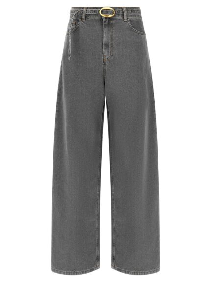 TWIN SET Belted Jeans