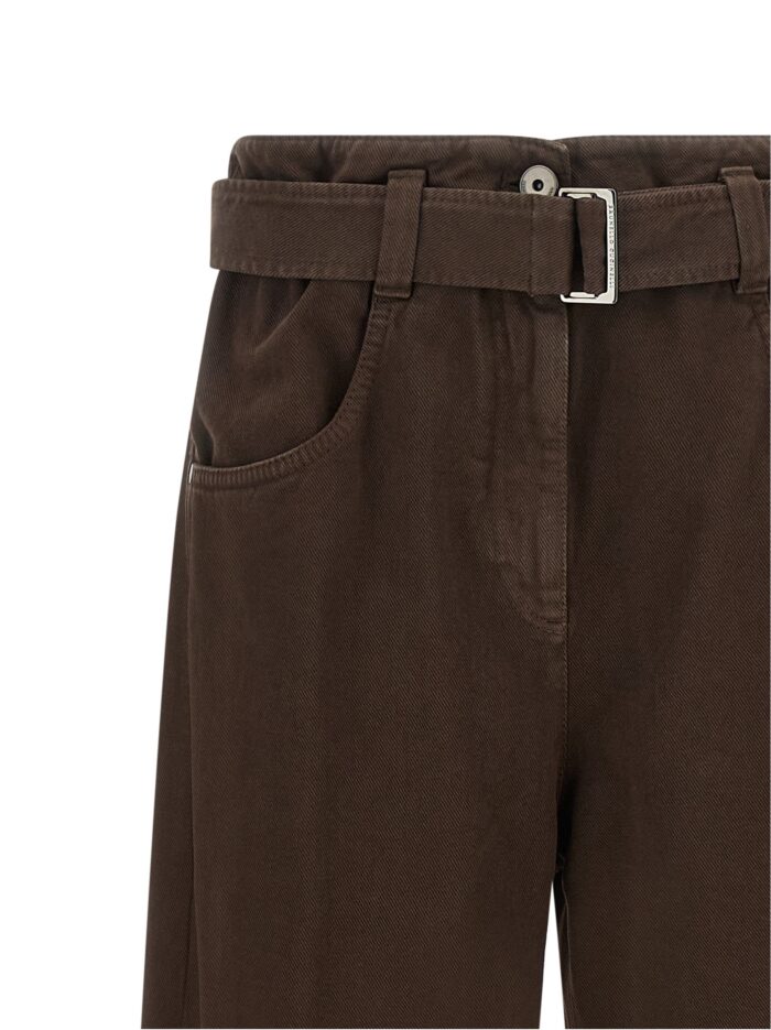 Brunello Cucinelli Belted Jeans