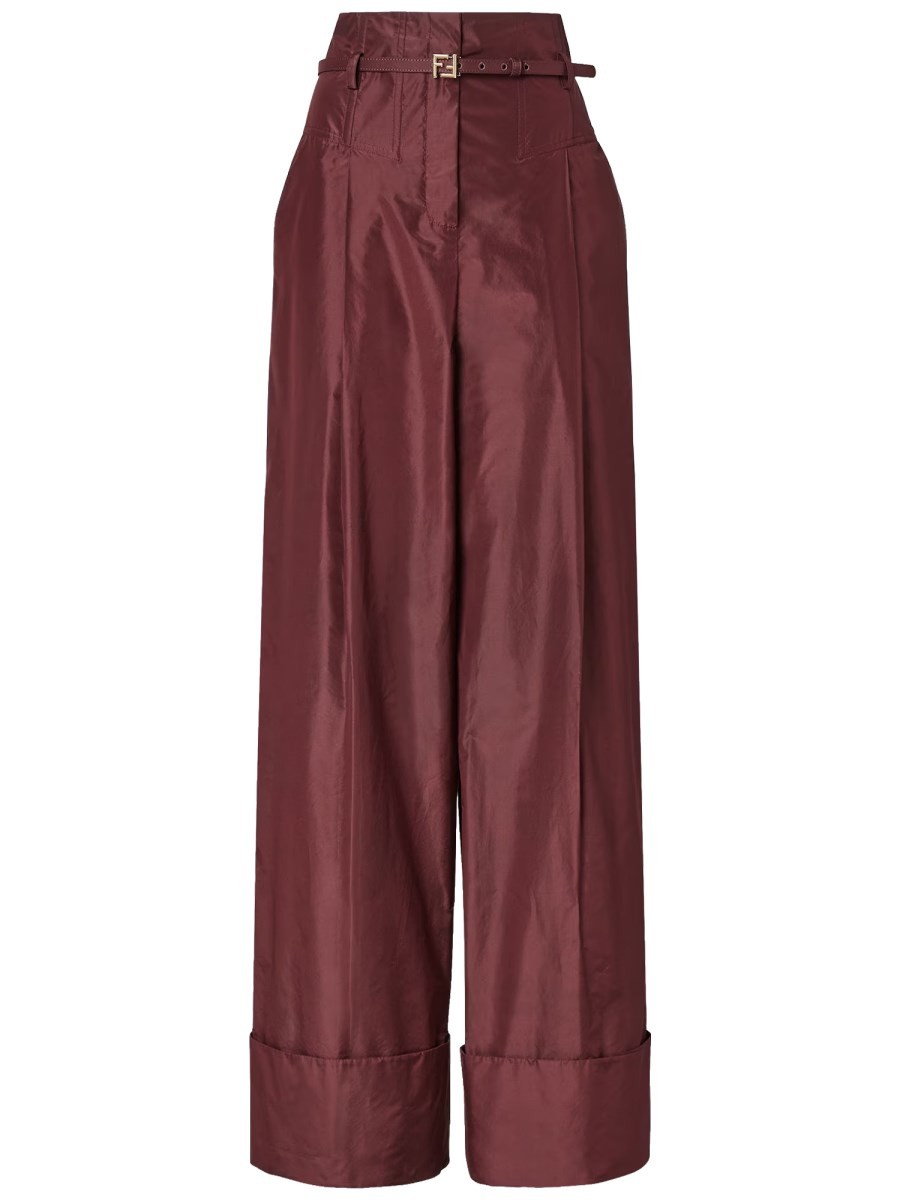 Fendi BELTED PANTS