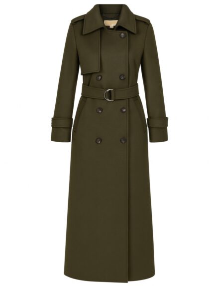 Michael By Michael Kors Belted Trench Coat
