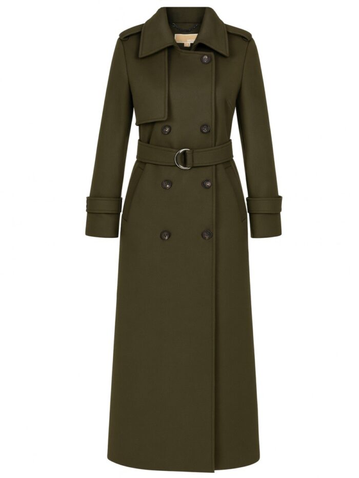 michael by michael kors belted trench coat Michael By Michael Kors Belted Trench Coat