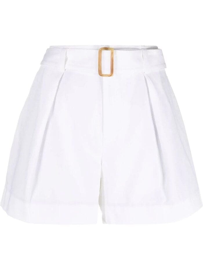 Belted Twill Short