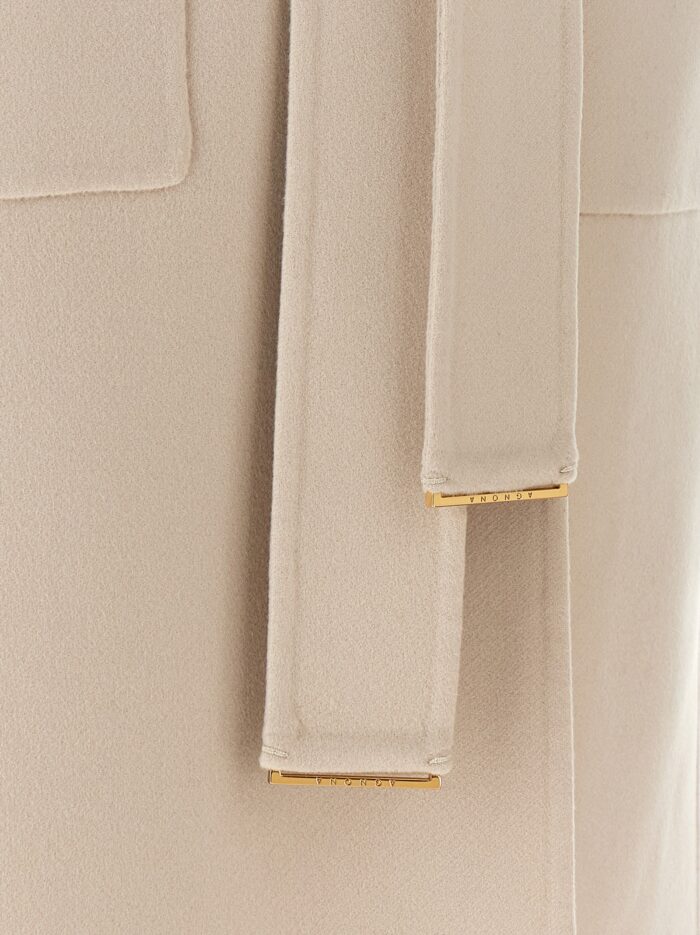 AGNONA Belted Vest