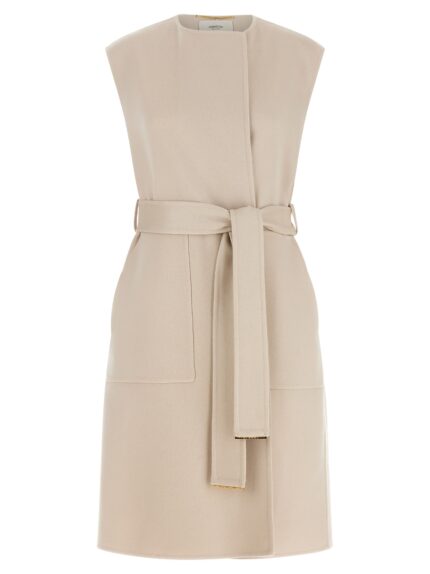 AGNONA Belted Vest