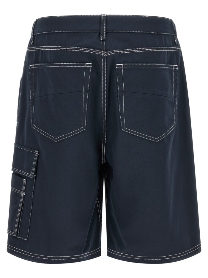 Fendi Bermuda Cargo Canvas Shorts