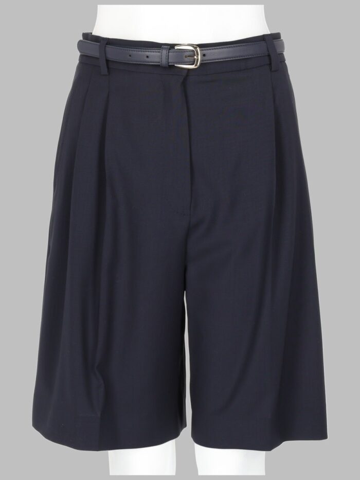 max mara studio bermuda in tela di lana MAX MARA STUDIO BERMUDA IN TELA DI LANA