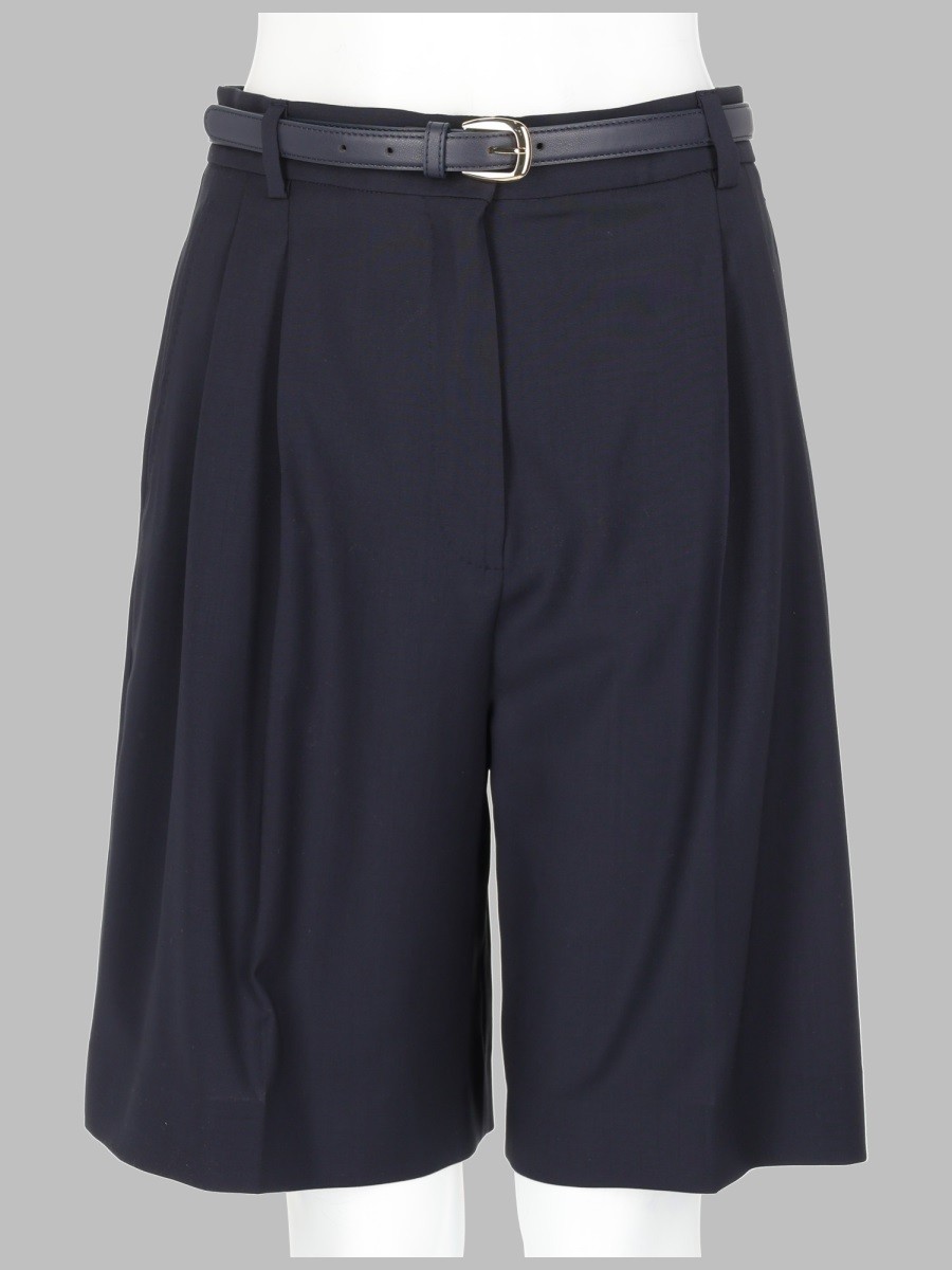 MAX MARA STUDIO BERMUDA IN TELA DI LANA