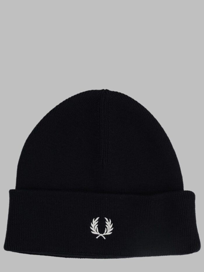 fred perry berretto "classic" in lana FRED PERRY Berretto "Classic" In Lana