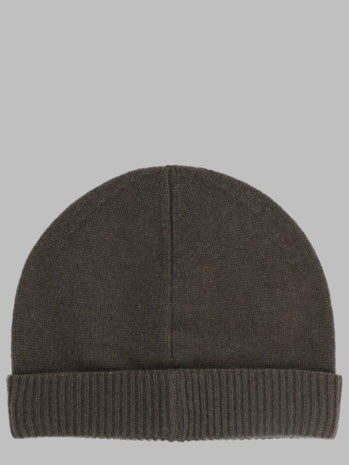 Emporio Armani Berretto Con Bordo A Coste