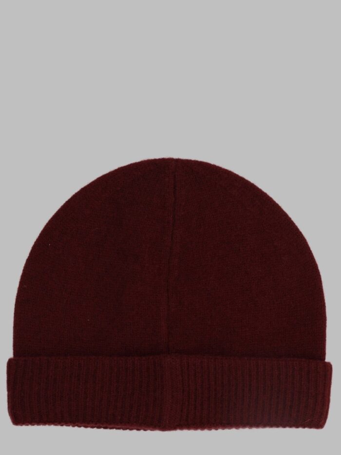 Emporio Armani Berretto Con Bordo A Coste