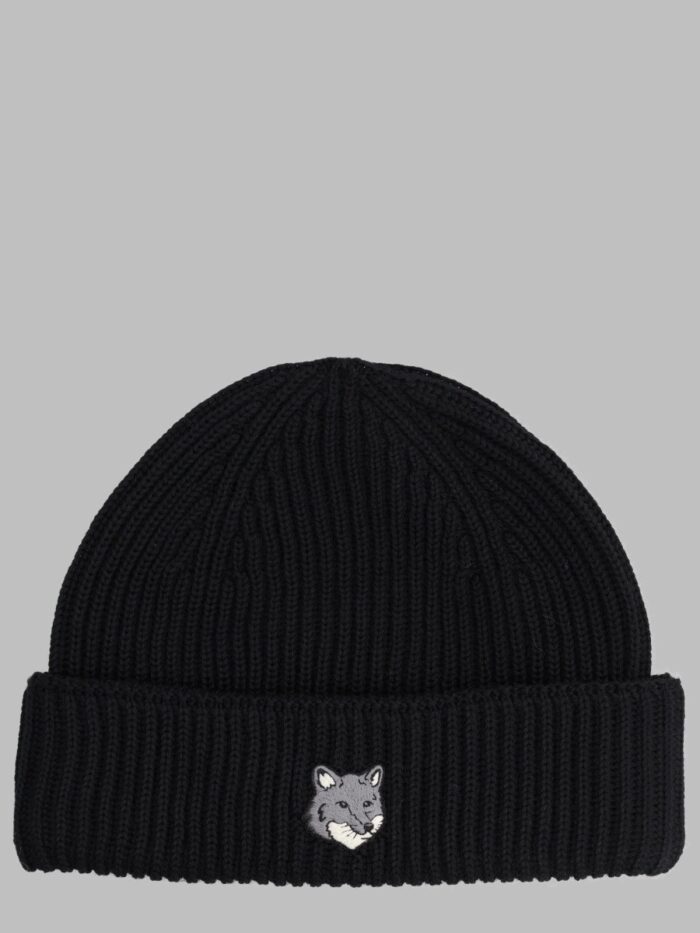 Maison Kitsune Berretto "Fox Head Large"