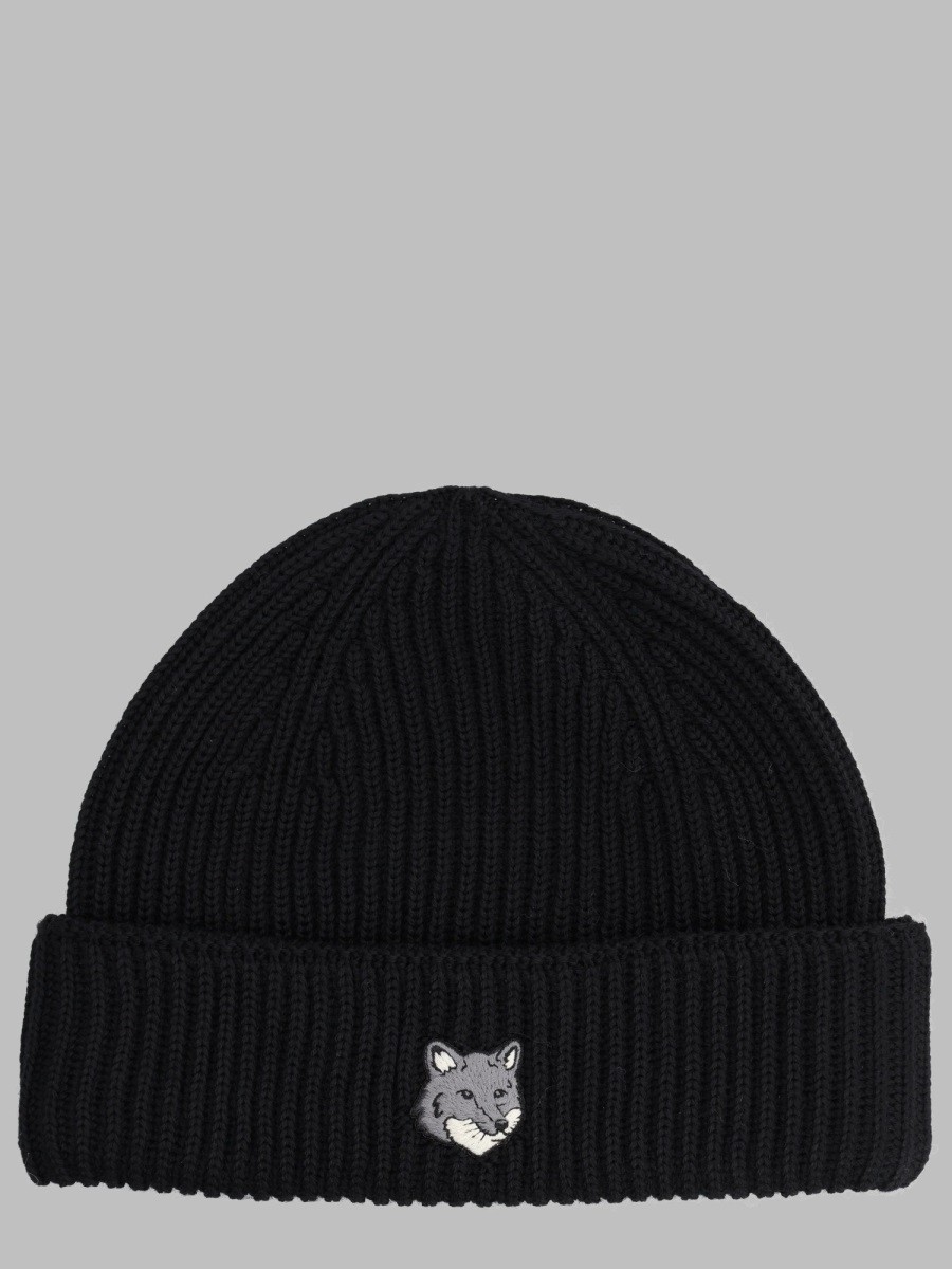 Maison Kitsune Berretto "Fox Head Large"