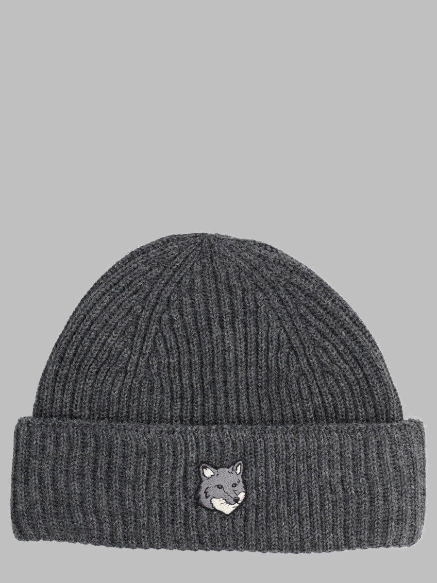 Maison Kitsune Berretto "Fox Head Large"