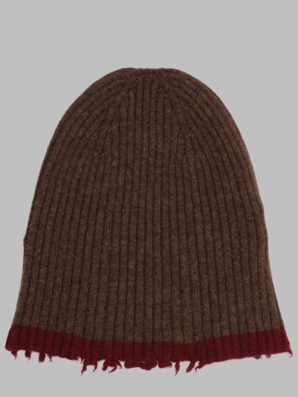 UMA WANG Berretto In Cashmere A Coste