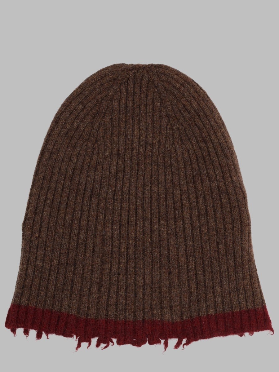 UMA WANG Berretto In Cashmere A Coste