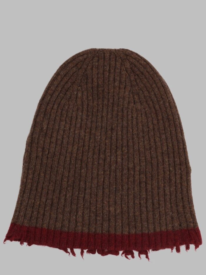 UMA WANG Berretto In Cashmere A Coste
