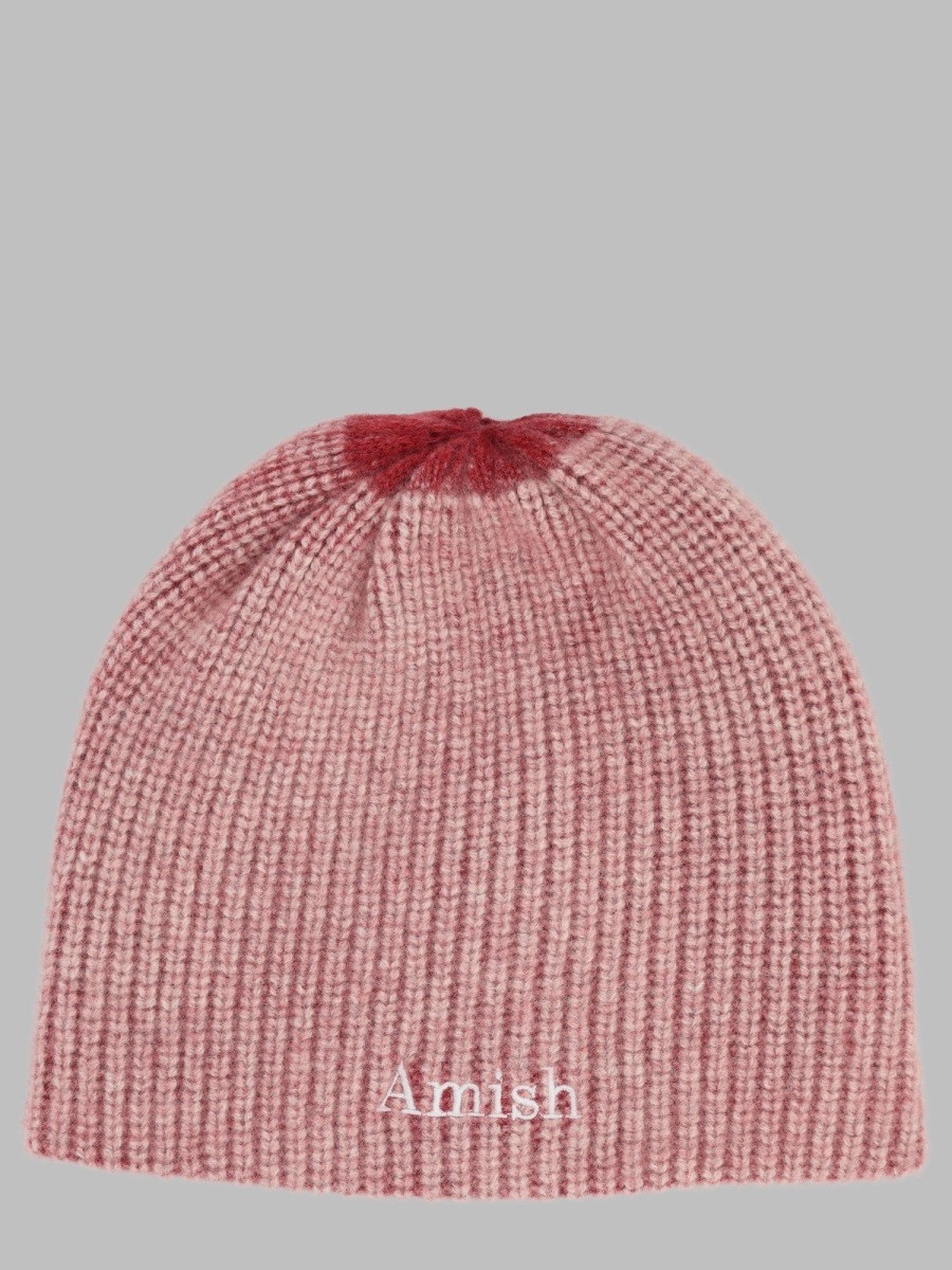 AMISH Berretto In Lana Con Logo