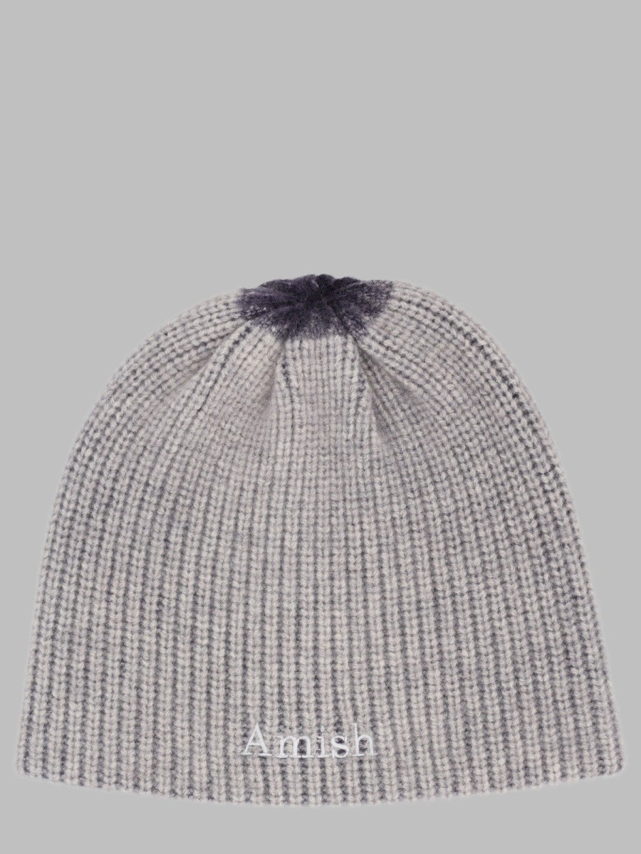 AMISH Berretto In Lana Con Logo