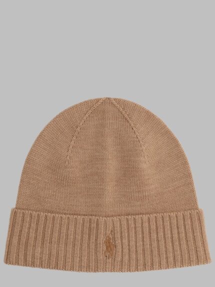 Polo Ralph Lauren Berretto In Lana Con Logo