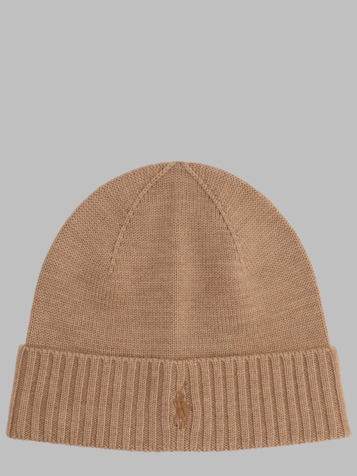 Polo Ralph Lauren Berretto In Lana Con Logo