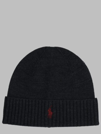 Polo Ralph Lauren Berretto In Lana Con Logo