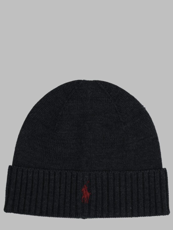 Polo Ralph Lauren Berretto In Lana Con Logo