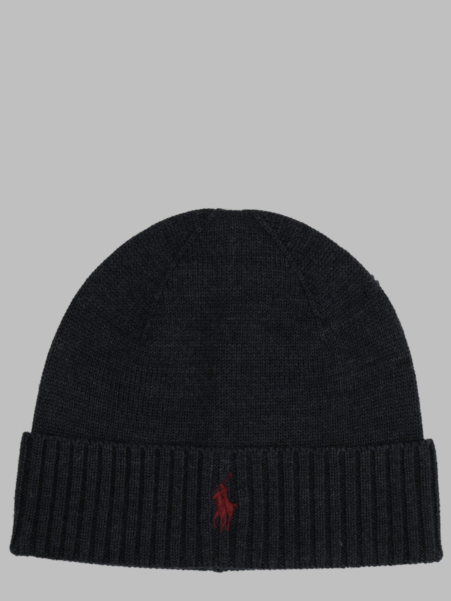 Polo Ralph Lauren Berretto In Lana Con Logo