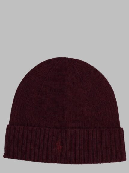 Polo Ralph Lauren Berretto In Lana Con Logo