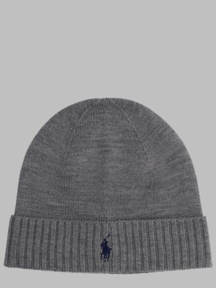 Polo Ralph Lauren Berretto In Lana Con Logo