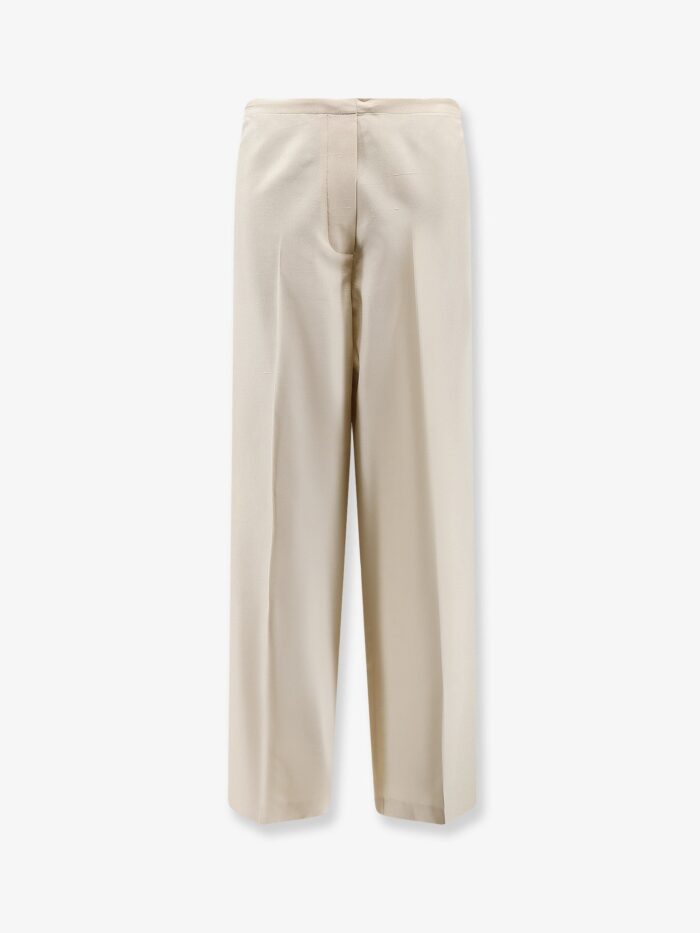 the row beta silk trousers The Row Beta Silk Trousers