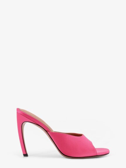 The Attico Betta Satin Sandals