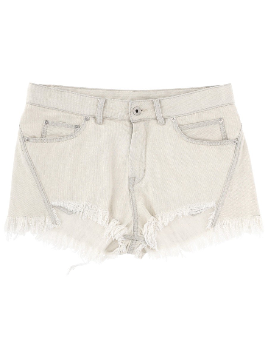 Rick Owens "bias Cutoffs" Shorts