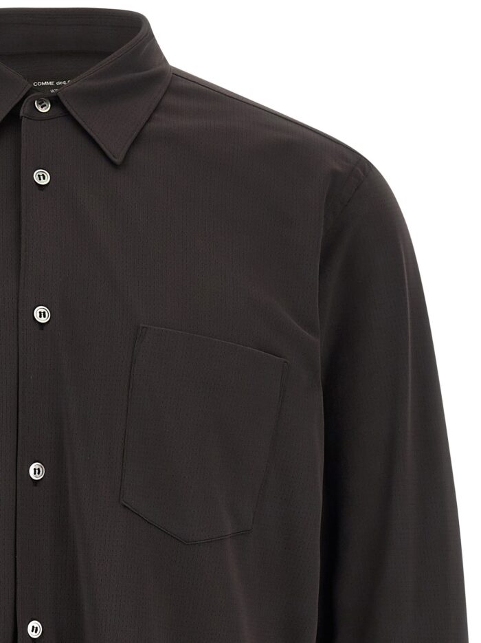 COMME DES GARÇONS HOMME PLUS Bicolor Mesh Insert Shirt