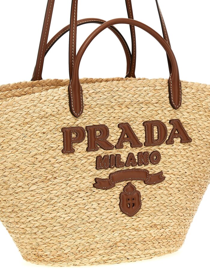 PRADA Big Logo Shopping Bag
