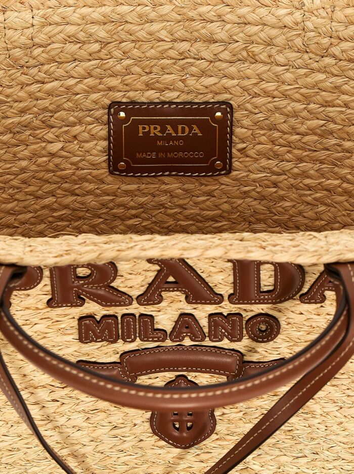 PRADA Big Logo Shopping Bag