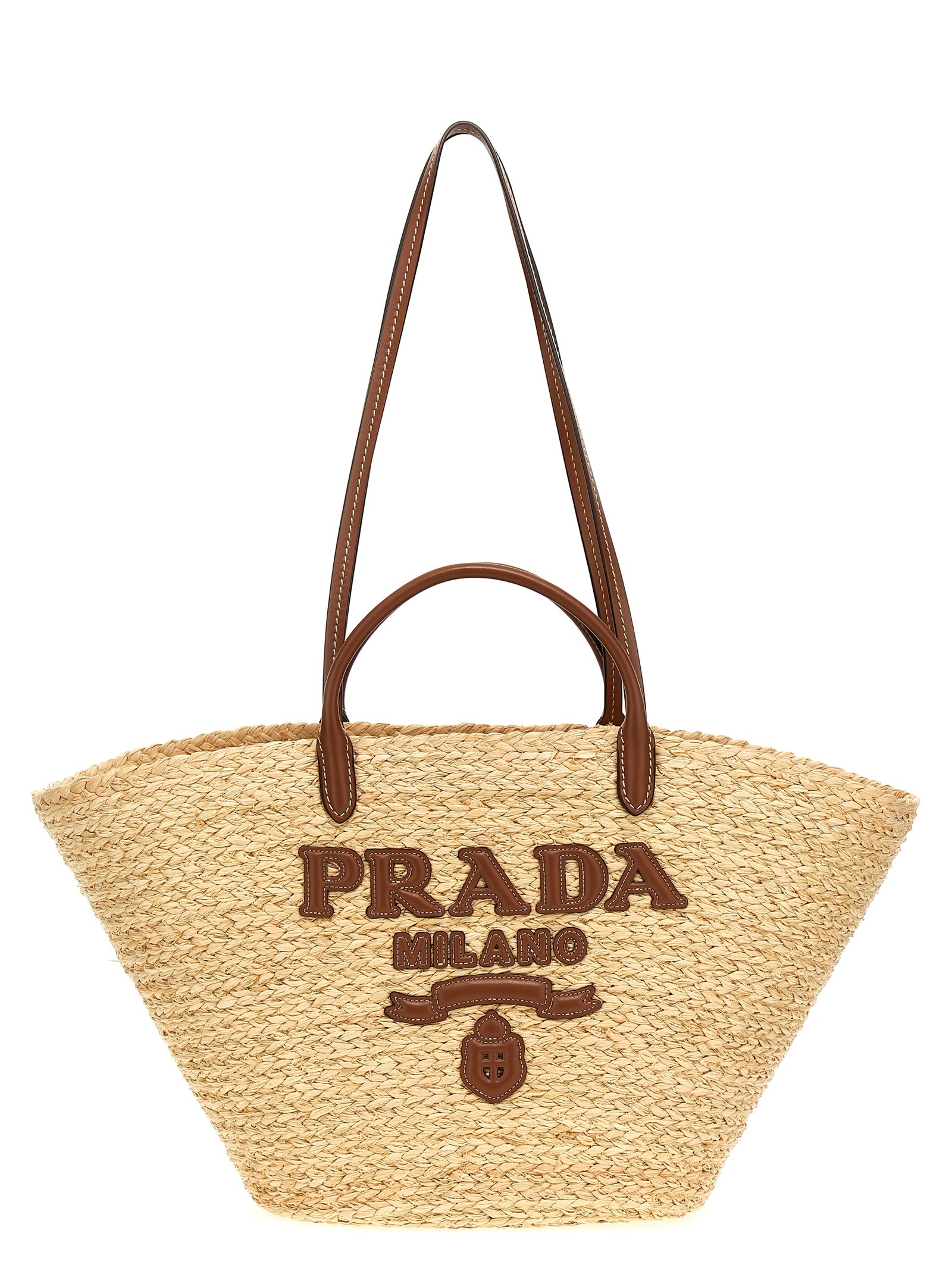 PRADA Big Logo Shopping Bag